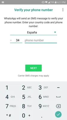 WhatsApp Business android App screenshot 1